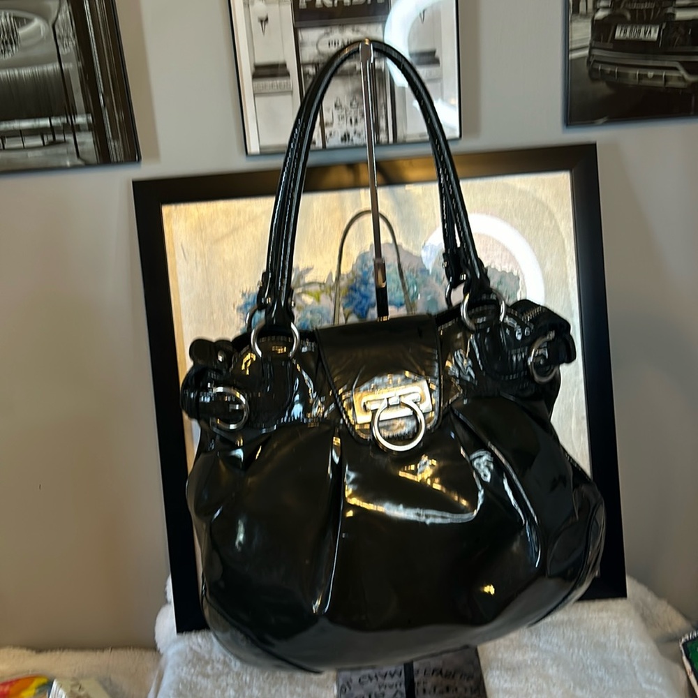 Salvatore Ferragamo, Pat, leather vintage